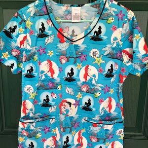 The Little Mermaid Scrub Too